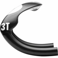 3T - Scatto Ltd Track Styr -Sykkel Kompo 3T Scatto Ltd Track Handlebar Drop Handlebars Black Silver 3T3003AIBG38H35 5
