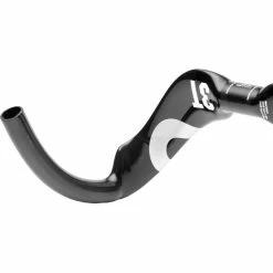 3T - Scatto Ltd Track Styr -Sykkel Kompo 3T Scatto Ltd Track Handlebar Drop Handlebars Black Silver 3T3003AIBG38H35 6