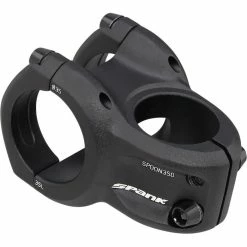 Spank Spoon 350 Stem 15 Spank Spoon 350 Stem -Sykkel Kompo 4710155968136 Spoon 350 stem 35mm Black Back Angle