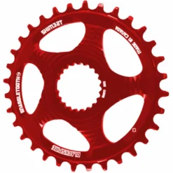 Blackspire Snaggletooth DM Shimano Chainring -Sykkel Kompo Blackspire Snaggletooth DM Shimano Chainring Chain Rings Red SHIDM28R 0