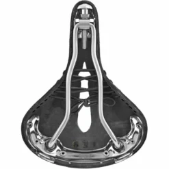 Brooks England Imperial B17S Sadel - Dame -Sykkel Kompo Brooks England B17 Carved Short Ladies Saddle Saddles Black NotSet B211DILA07202 2