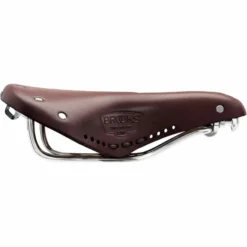 Brooks England Imperial B17S Sadel - Dame -Sykkel Kompo Brooks England B17 Carved Short Ladies Saddle Saddles Brown NotSet B211DILA17205 4