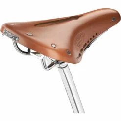 Brooks England Imperial B17S Sadel - Dame -Sykkel Kompo Brooks England B17 Carved Short Ladies Saddle Saddles Honey NotSet B211DILA17203 0