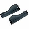 Clarks Ergonomic Handlebar Grips CE-212 -Sykkel Kompo Clarks CE 212 Ergonomic Grips Lock Rings Bar Grips Black NotSet CE 212 CH 4