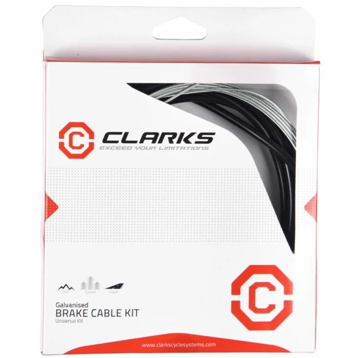 Clarks Bremsekabler Til Racercykel (galvaniseret, Sæt) 3 Clarks Bremsekabler Til Racercykel (galvaniseret, Sæt)