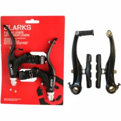 Clarks V-Brake Calipers + Levers Set 13 Clarks V-Brake Calipers + Levers Set -Sykkel Kompo Clarks V Brake Calipers Levers Set Brake Levers Black NotSet CLK 370 960 CH 5 5