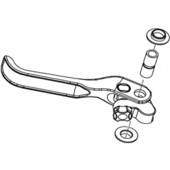 FSA K-Force Carbon Disc Brake Lever 7 FSA K-Force Carbon Disc Brake Lever -Sykkel Kompo FSA K Force Carbon Disc Brake Lever Brake Levers Black Not Set 406 0036 0