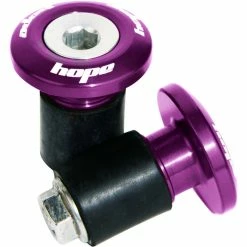 Hope Grip Doctor Barend Propper 11 Hope Grip Doctor Barend Propper -Sykkel Kompo Hope Grip Doctor Bar End Plugs Bar Ends Purple NotSet GDOCPU