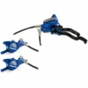 Hope Tech 3 X2 DUO Disc Brake-No Rotor 1 Hope Tech 3 X2 DUO Disc Brake-No Rotor -Sykkel Kompo Hope Tech 3 X2 DUO Disc Brake No Rotor Disc Brake Callipers Blue T3X2DBL