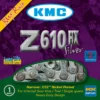 KMC Z610 HX Kæde I Sølv -Sykkel Kompo KMC Z610 HX Silver Chain