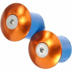 LifeLine Styrpropper (letmetal, Skrues I) 10 LifeLine Styrpropper (letmetal, Skrues I) -Sykkel Kompo LifeLine Alloy Screw In Bar End Plugs Bar Ends Orange NotSet 251500443