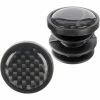 LifeLine Styrpropper (karbon, Skubes I) -Sykkel Kompo LifeLine Carbon Finish Push In Bar End Plugs Bar Ends Carbon NotSet LLCFPBEP 0
