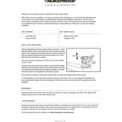 Nukeproof Neutron AM Frempind -Sykkel Kompo NP Stem Neutron Instructions