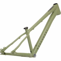 Nukeproof Solum Alloy Frame - Green / Black -Sykkel Kompo Nukeproof DSolum 260 Alloy Mountain Bike Frame 2022 Artichoke Green 03