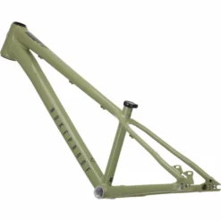Nukeproof Solum Alloy Frame - Green / Black -Sykkel Kompo Nukeproof DSolum 260 Alloy Mountain Bike Frame 2022 Artichoke Green 06