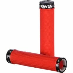 Nukeproof Neutron Knurled Lock On Greb 41 Nukeproof Neutron Knurled Lock On Greb -Sykkel Kompo Nukeproof Neutron Knurled Lock On Grip Bar Grips Red NotSet 5056097003429 1