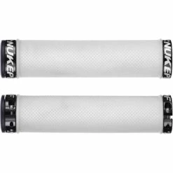 Nukeproof Neutron Knurled Lock On Greb 45 Nukeproof Neutron Knurled Lock On Greb -Sykkel Kompo Nukeproof Neutron Knurled Lock On Grip Bar Grips White NotSet NP15GRPELMKNWHT 2
