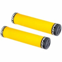Nukeproof Neutron Knurled Lock On Greb 46 Nukeproof Neutron Knurled Lock On Greb -Sykkel Kompo Nukeproof Neutron Knurled Lock On Grip Bar Grips Yellow NotSet NP15GRPELMKNYLW 0
