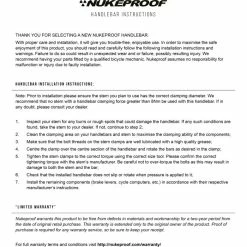 Nukeproof Sam Hill Series Riser-styr -Sykkel Kompo Nukeproof Sam Hill Series Riser Riser Handlebars Black NotSet 5056097002071 3