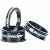 Nukeproof Turbine Afstandsstykke (1,1/8 Tomme, Pakke) -Sykkel Kompo Nukeproof Turbine Spacer Pack 1 1 8 Internal Black NotSet NPHSSPCRTRBNPK11851015BK