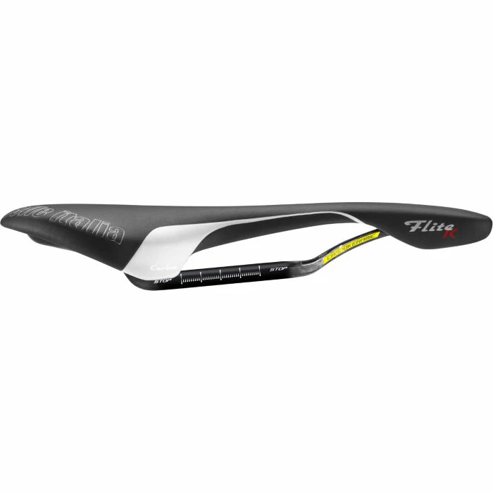 Selle Italia Flite Flow Kit Carbonio Sadel Med Kulfiberskinner 4 Selle Italia Flite Flow Kit Carbonio Sadel Med Kulfiberskinner - Billede 2