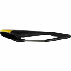 Selle Italia SP-01 Titanium Superflow TDF Saddle -Sykkel Kompo Selle Italia SP 01 Titanium Superflow TDF Saddle Saddles Black Yellow 067P901IZA005 1