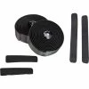 Spank Wing Bar Tape And Plugs -Sykkel Kompo Spank Wing Bar Tape and Plugs Bar Tape Black E05000000A01SPK
