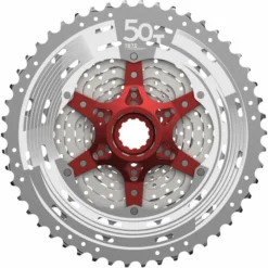 SunRace MX80 11 Speed Cassette 7 SunRace MX80 11 Speed Cassette -Sykkel Kompo SunRace MX80 11 Speed Cassette Cassettes Silver NotSet