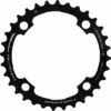 TA 104 PCD Chinook 10-speed MTB Central Klinge 36-38T -Sykkel Kompo TA 104 PCD Chinook 10spd MTB Middle Chainring 36 38T Chainrings Black CRN36