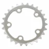 TA 74 PCD Zelito Tredobbelt Klinge Til Racercykel 24-30T 2 TA 74 PCD Zelito Tredobbelt Klinge Til Racercykel 24-30T -Sykkel Kompo TA 74 PCD Zelito Triple Inner Road Chainring 24 30T Chainrings Silver TAH24