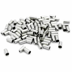 Transfil Trade Pack 5mm Brake Ferrule -Sykkel Kompo Transfil Trade Pack 5mm Brake Ferrule Brake Cables Spares Silver KB61S