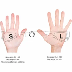 Ergon GP3 (tidligere GR2) Styrhåndtag -Sykkel Kompo gp sizes