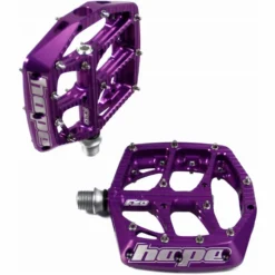 Hope F20 Pedaler -Sykkel Kompo hope purple f20 pedals