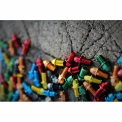 Funn Black Magic Pedal Stud Kit -Sykkel Kompo prod188521 Red NE 03