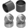 TAG Metals T1 Pedal Axle Bearing Kit -Sykkel Kompo prod190911 Silver NE 01